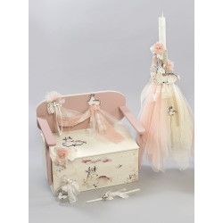 ΠΑΚΕΤΟ ΒΑΠΤΙΣΗΣ ΓΙΑ ΚΟΡΙΤΣΑΚΙ ΕΛΑΦΑΚΙ ΜΕ ΡΟΥΧΟ Guy Laroche ΠΚ-316