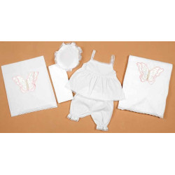 ΣΕΤ ΒΑΠΤΙΣΗΣ ΓΙΑ ΚΟΡΙΤΣΑΚΙ ΚΑΡΔΙΑ ΜΕ ΡΟΥΧΟ Guy Laroche ΠΚ-387