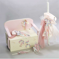 ΠΑΚΕΤΟ ΒΑΠΤΙΣΗΣ ΓΙΑ ΚΟΡΙΤΣΑΚΙ ΜΟΝΟΚΕΡΩΣ ΜΕ ΡΟΥΧΟ Guy Laroche ΠΚ-427