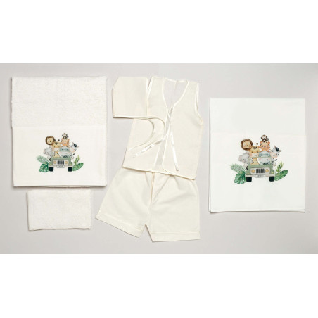 ΣΕΤ ΒΑΠΤΙΣΗΣ ΓΙΑ ΑΓΟΡΑΚΙ ΖΟΥΓΚΛΑ SAFARI Ζ40-38