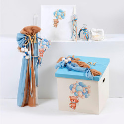 ΣΕΤ ΒΑΠΤΙΣΗΣ ΓΙΑ ΑΓΟΡΑΚΙ ΑΡΚΟΥΔΑΚΙ ΜΕ ΜΠΑΛΟΝΙΑ Ζ40-79