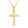 Χρυσός ανδρικός Σταυρός Με Αλυσίδα 14 Καρατίων