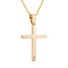 Χρυσός γυναικείος σταυρός με αλυσίδα 14 Καρατίων