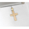 Χρυσός αντρικός σταυρός 14 Καρατίων