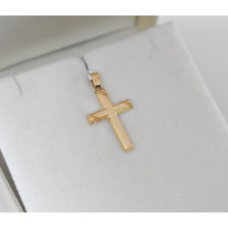χρυσος γυναικείος Σταυρός Με Αλυσίδα 14 Καρατίων