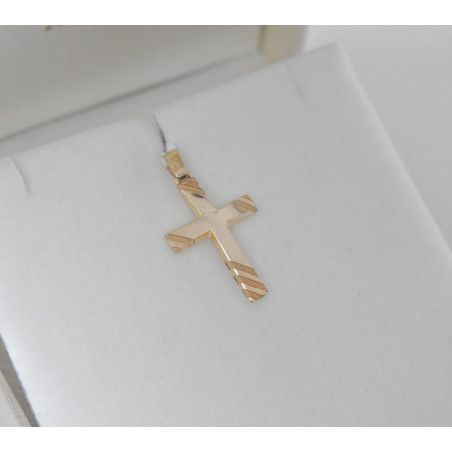 χρυσος γυναικείος Σταυρός Με Αλυσίδα 14 Καρατίων