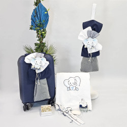 ΟΛΟΚΛΗΡΩΜΕΝΟ ΠΑΚΕΤΟ ΒΑΠΤΙΣΗΣ ΓΙΑ ΑΓΟΡΑΚΙ ΜΕ ΣΤΑΥΡΟ ΛΕΥΚΟΧΡΥΣΟ 9 ΚΑΡΑΤΙΩΝ ΠΑΚ-55