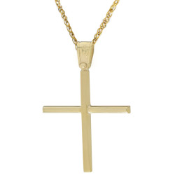 ΟΛΟΚΛΗΡΩΜΕΝΟ ΠΑΚΕΤΟ ΒΑΠΤΙΣΗΣ ΓΙΑ ΑΓΟΡΑΚΙ ΜΕ ΣΤΑΥΡΟ ΧΡΥΣΟ 14 ΚΑΡΑΤΙΩΝ ΠΑΚ-28