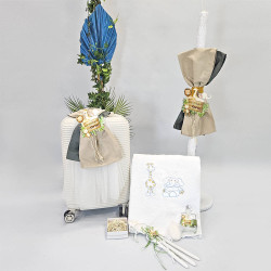 ΠΑΚΕΤΟ ΒΑΠΤΙΣΗΣ ΓΙΑ ΑΓΟΡΑΚΙ ΜΕ ΣΤΑΥΡΟ ΧΡΥΣΟ 9 ΚΑΡΑΤΙΩΝ 12τμχ ΠΑΚ-117