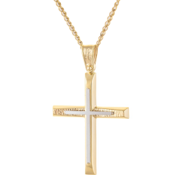 ΠΑΚΕΤΟ ΒΑΠΤΙΣΗΣ ΓΙΑ ΑΓΟΡΑΚΙ ΜΕ ΣΤΑΥΡΟ ΧΡΥΣΟ 14 ΚΑΡΑΤΙΩΝ 12τμχ ΠΑΚ-82