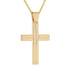 ΠΑΚΕΤΟ ΒΑΠΤΙΣΗΣ ΓΙΑ ΑΓΟΡΑΚΙ ΜΕ ΣΤΑΥΡΟ ΧΡΥΣΟ 9 ΚΑΡΑΤΙΩΝ 12τμχ ΠΑΚ-75