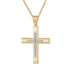 ΠΑΚΕΤΟ ΒΑΠΤΙΣΗΣ ΓΙΑ ΚΟΡΙΤΣΑΚΙ ΜΕ ΣΤΑΥΡΟ ΧΡΥΣΟ 14 ΚΑΡΑΤΙΩΝ 12τμχ ΠΑΚ-40