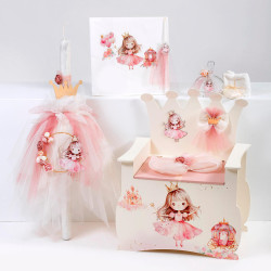 ΣΕΤ ΒΑΠΤΙΣΗΣ ΓΙΑ ΚΟΡΙΤΣΑΚΙ ΠΡΙΓΚΙΠΙΣΣΑ ΘΡΟΝΟΣ Ζ40-164