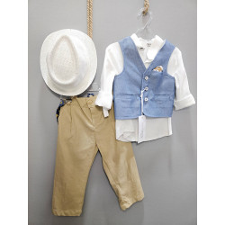 ΠΑΚΕΤΟ ΒΑΠΤΙΣΗΣ ΓΙΑ ΑΓΟΡΑΚΙ ΑΓΟΡΑΚΙ ΑΡΚΟΥΔΑΚΙ ΜΕ ΜΠΑΛΟΝΙΑ ΜΕ ΡΟΥΧΟ Guy Laroche ΠΚ-271