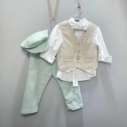 ΠΑΚΕΤΟ ΒΑΠΤΙΣΗΣ ΓΙΑ ΑΓΟΡΑΚΙ ΑΡΚΟΥΔΑΚΙ ΜΕ ΜΠΑΛΟΝΙΑ ΜΕ ΡΟΥΧΟ Guy Laroche ΠΚ-214