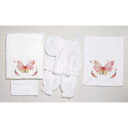 ΠΑΚΕΤΟ ΒΑΠΤΙΣΗΣ ΓΙΑ ΚΟΡΙΤΣΑΚΙ ΠΕΤΑΛΟΥΔΑ ΜΕ ΡΟΥΧΟ Guy Laroche