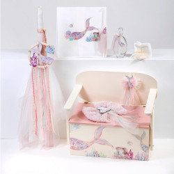 ΠΑΚΕΤΟ ΒΑΠΤΙΣΗΣ ΓΙΑ ΚΟΡΙΤΣΑΚΙ ΓΟΡΓΟΝΑ ΜΕ ΡΟΥΧΟ Guy Laroche