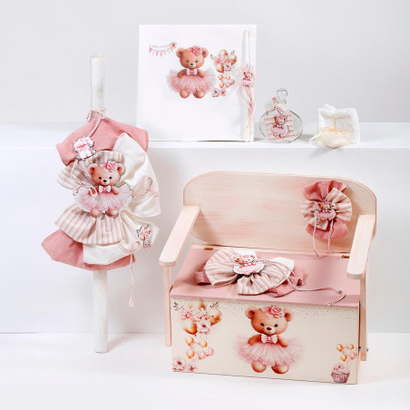 ΠΑΚΕΤΟ ΒΑΠΤΙΣΗΣ ΓΙΑ ΚΟΡΙΤΣΑΚΙ ΑΡΚΟΥΔΑΚΙ ΜΕ ΡΟΥΧΟ Guy Laroche