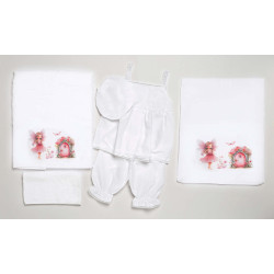 ΠΑΚΕΤΟ ΒΑΠΤΙΣΗΣ ΓΙΑ ΚΟΡΙΤΣΑΚΙ ΝΕΡΑΙΔΑ ΜΕ ΡΟΥΧΟ Guy Laroche