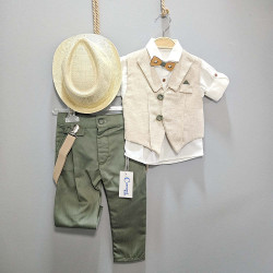 Βαπτιστικά Ρούχα για Αγόρια Carousel