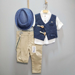 Βαπτιστικά Ρούχα για Αγόρια Carousel