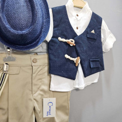 Βαπτιστικά Ρούχα για Αγόρια Carousel