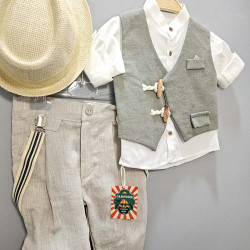 Βαπτιστικά Ρούχα για Αγόρια Carousel