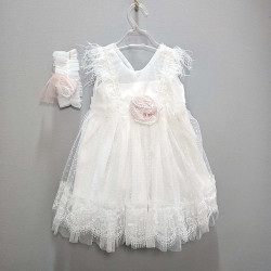 Βαπτιστικό Ρούχο για Κορίτσι Carousel