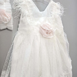 Βαπτιστικό Ρούχο για Κορίτσι Carousel