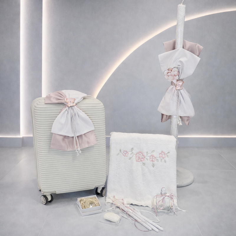 ΣΕΤ ΒΑΠΤΙΣΗΣ ΓΙΑ ΚΟΡΙΤΣΑΚΙ ΑΡΚΟΥΔΑΚΙ ΜΕ ΜΠΑΛΟΝΙΑ