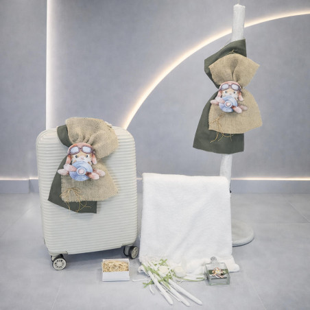 ΣΕΤ ΒΑΠΤΙΣΗΣ ΓΙΑ ΑΓΟΡΑΚΙ ΚΟΥΝΕΛΑΚΙ ΣΕ ΑΕΡΟΠΛΑΝΟ