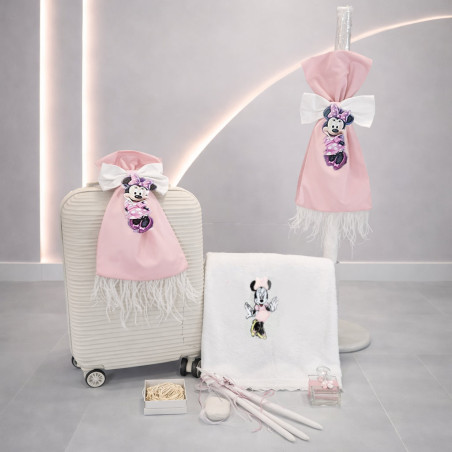 ΣΕΤ ΒΑΠΤΙΣΗΣ ΓΙΑ ΚΟΡΙΤΣΑΚΙ minnie mouse