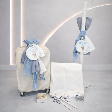 ΣΕΤ ΒΑΠΤΙΣΗΣ ΓΙΑ ΑΓΟΡΑΚΙ ΑΡΚΟΥΔΑΚΙ ΜΕ ΜΠΑΛΟΝΙΑ