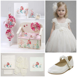 ΠΑΚΕΤΟ ΒΑΠΤΙΣΗΣ ΓΙΑ ΚΟΡΙΤΣΑΚΙ ΓΟΡΓΟΝΑ ΜΕ ΡΟΥΧΟ Guy Laroche