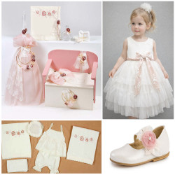 ΠΑΚΕΤΟ ΒΑΠΤΙΣΗΣ ΓΙΑ ΚΟΡΙΤΣΑΚΙ ΛΟΥΛΟΥΔΙΑ ΜΕ ΡΟΥΧΟ Guy Laroche