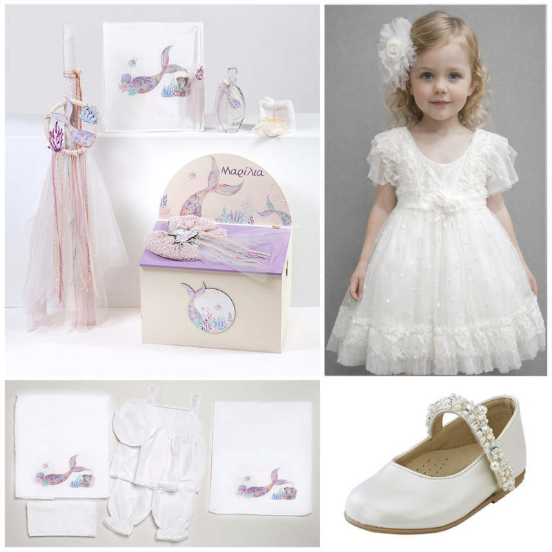 ΠΑΚΕΤΟ ΒΑΠΤΙΣΗΣ ΓΙΑ ΚΟΡΙΤΣΑΚΙ ΓΟΡΓΟΝΑ ΜΕ ΡΟΥΧΟ Guy Laroche