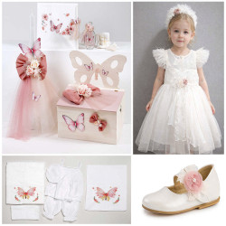 ΠΑΚΕΤΟ ΒΑΠΤΙΣΗΣ ΓΙΑ ΚΟΡΙΤΣΑΚΙ ΠΕΤΑΛΟΥΔΑ ΜΕ ΡΟΥΧΟ Guy Laroche