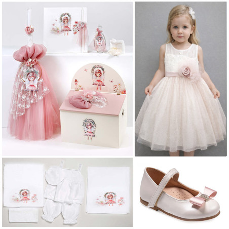 ΠΑΚΕΤΟ ΒΑΠΤΙΣΗΣ ΓΙΑ ΚΟΡΙΤΣΑΚΙ ΝΕΡΑΙΔΑ ΜΕ ΡΟΥΧΟ Guy Laroche