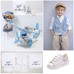 ΠΑΚΕΤΟ ΒΑΠΤΙΣΗΣ ΓΙΑ ΑΓΟΡΑΚΙ ΑΕΡΟΠΛΑΝΟ ΜΕ ΡΟΥΧΟ Guy Laroche