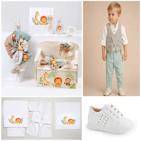 ΠΑΚΕΤΟ ΒΑΠΤΙΣΗΣ ΓΙΑ ΑΓΟΡΑΚΙ ΖΩΑ ΤΟΥ ΔΑΣΟΥΣ ΜΕ ΡΟΥΧΟ Guy Laroche