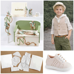 ΠΑΚΕΤΟ ΒΑΠΤΙΣΗΣ ΓΙΑ ΑΓΟΡΑΚΙ ΜΟΝΟΓΡΑΜΜΑ ΜΕ ΡΟΥΧΟ Guy Laroche