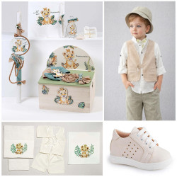 ΠΑΚΕΤΟ ΒΑΠΤΙΣΗΣ ΓΙΑ ΑΓΟΡΑΚΙ ΒΑΣΙΛΙΑΣ ΤΗΣ ΖΟΥΓΚΛΑΣ ΜΕ ΡΟΥΧΟ Guy Laroche