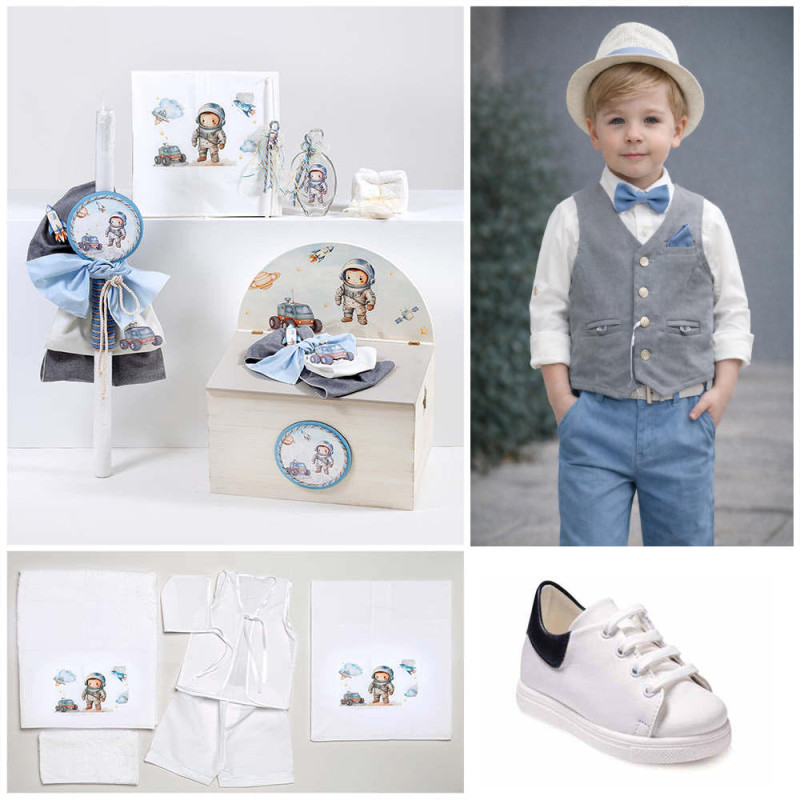 ΠΑΚΕΤΟ ΒΑΠΤΙΣΗΣ ΓΙΑ ΑΓΟΡΑΚΙ ΔΙΑΣΤΗΜΑ ΠΛΑΝΗΤΕΣ ΜΕ ΡΟΥΧΟ Guy Laroche