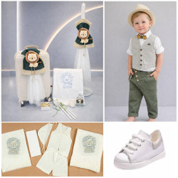 ΠΑΚΕΤΟ ΒΑΠΤΙΣΗΣ ΓΙΑ ΑΓΟΡΑΚΙ ΛΙΟΝΤΑΡΑΚΙ ΜΕ ΡΟΥΧΟ Carousel