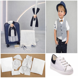 ΠΑΚΕΤΟ ΒΑΠΤΙΣΗΣ ΓΙΑ ΑΓΟΡΑΚΙ ΑΡΧΗΓΟΣ ΑΠΟ ΚΟΥΝΙΑ Boss Baby ΜΕ ΡΟΥΧΟ Carousel