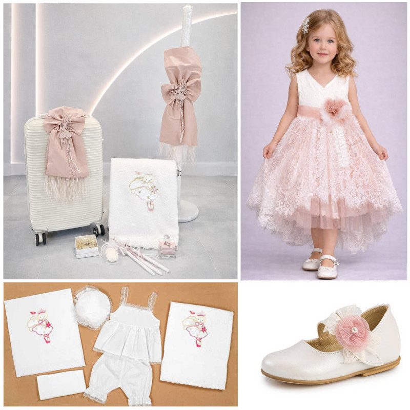 ΠΑΚΕΤΟ ΒΑΠΤΙΣΗΣ ΓΙΑ ΚΟΡΙΤΣΑΚΙ ΝΕΡΑΙΔΑ ΜΕ ΡΟΥΧΟ Carousel