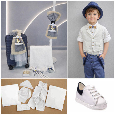 ΠΑΚΕΤΟ ΒΑΠΤΙΣΗΣ ΓΙΑ ΑΓΟΡΑΚΙ ΚΑΡΟΥΖΕΛ ΜΕ ΡΟΥΧΟ Carousel