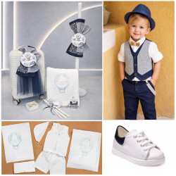 ΠΑΚΕΤΟ ΒΑΠΤΙΣΗΣ ΓΙΑ ΑΓΟΡΑΚΙ ΑΕΡΟΣΤΑΤΟ ΜΕ ΡΟΥΧΟ Carousel