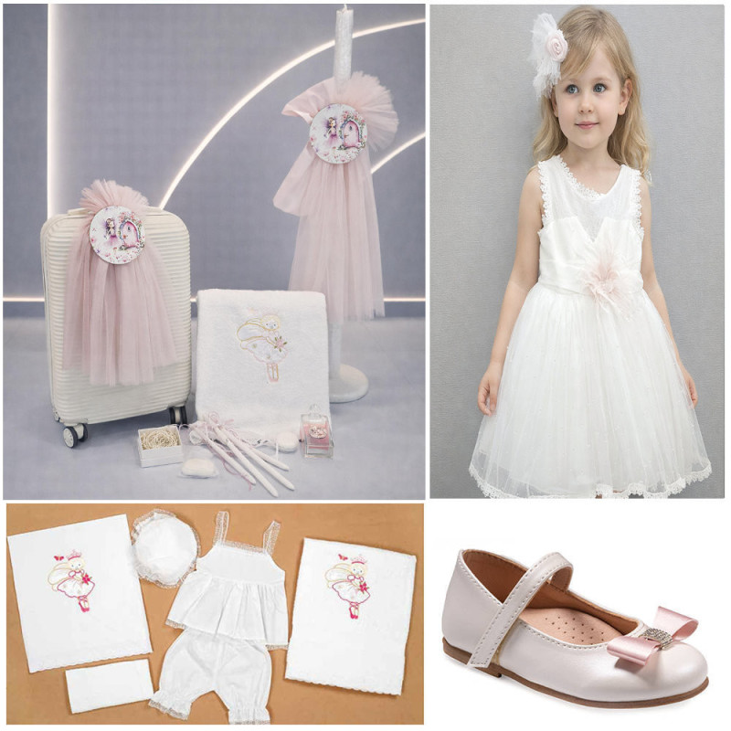 ΠΑΚΕΤΟ ΒΑΠΤΙΣΗΣ ΓΙΑ ΚΟΡΙΤΣΑΚΙ ΝΕΡΑΙΔΑ ΜΕ ΡΟΥΧΟ Guy Laroche