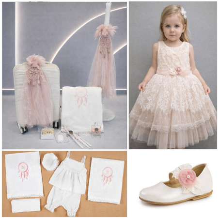 ΠΑΚΕΤΟ ΒΑΠΤΙΣΗΣ ΓΙΑ ΚΟΡΙΤΣΑΚΙ ΟΝΕΙΡΟΠΑΓΙΔΑ ΜΕ ΡΟΥΧΟ Guy Laroche